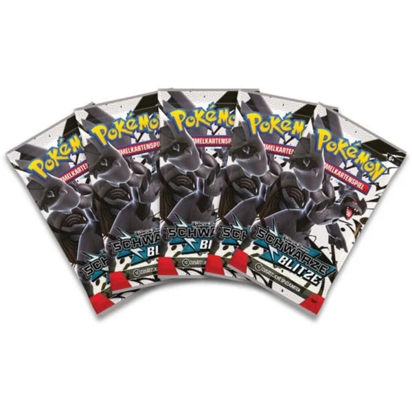 Schwarze Blitze Ordner Kollektion Booster